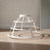 Skirt Hoop Breathable 3 Petticoat Hollow Out Design Birdcage White