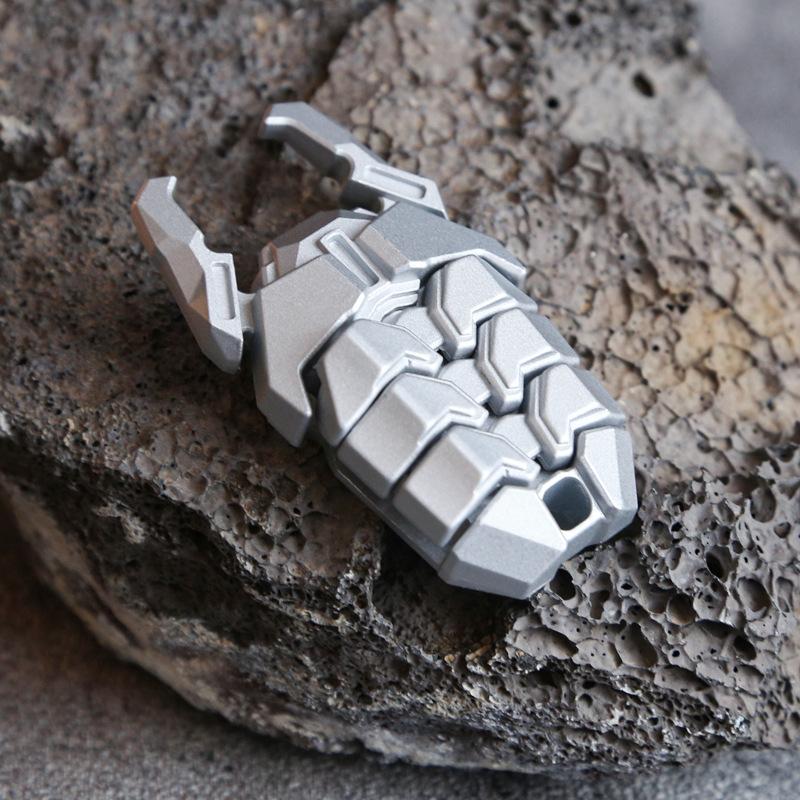 

Beetle Edc Metal Clicker Seesaw Magnetic Push Card Fidget Mechanical Slider Pushing Plate Haptic Coin Sensory Stress Relief Toy