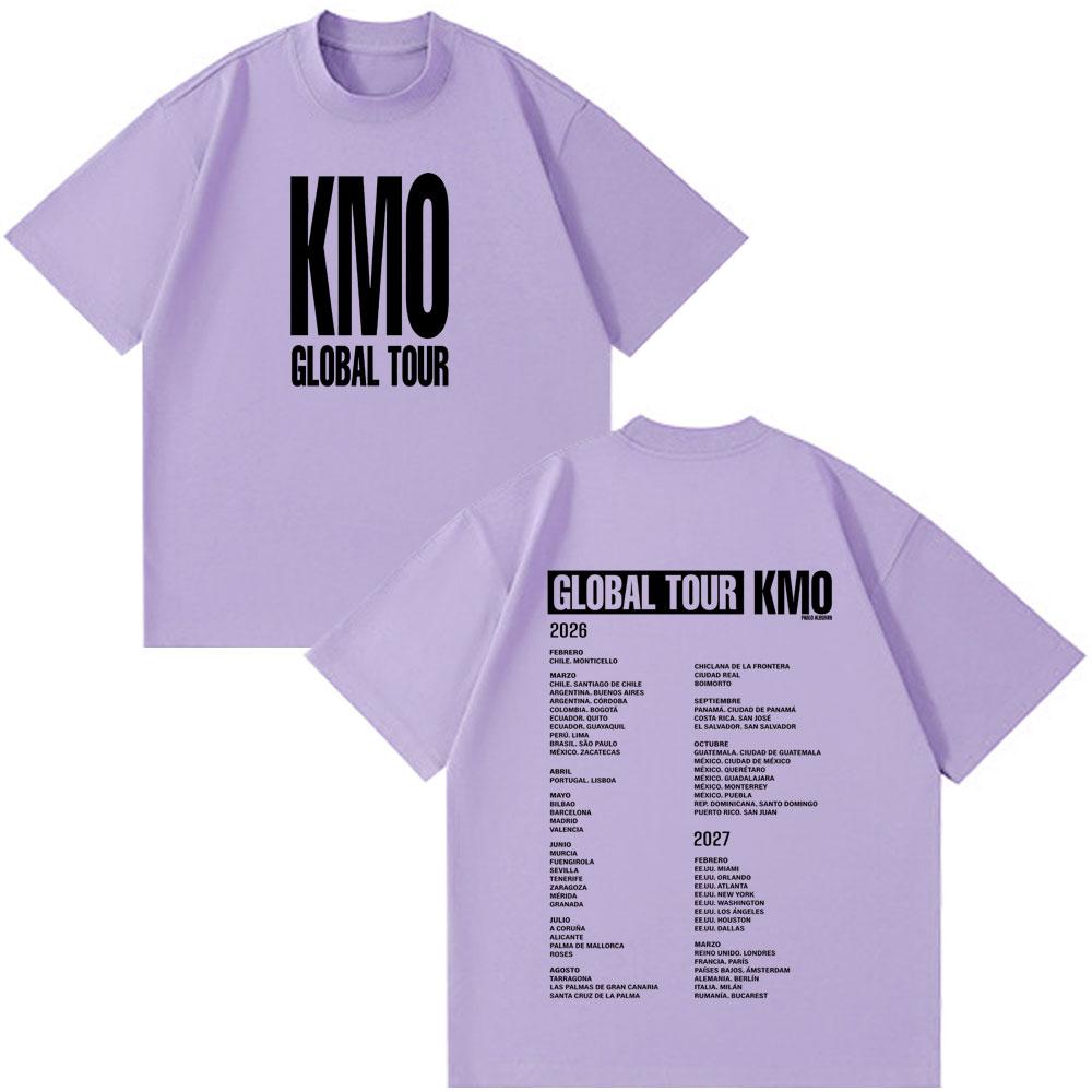 

Singer Pablo Alborán Kmo Global Tour 2026 Print Tees Men Women Hiphop Tshirts Shortsleeved Loose Harajuku TShirts Streetwear 3XL