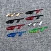 Car 3d Stereo Import Version Gt Upgrade Restoration Standard Fender Tail Mark Metal Car Sticker Scratch Sticker Decorative Sticker