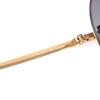 Great Cartier Sunglasses PANTHERE De Cartier Teardrop Aviator Gold Mens Used