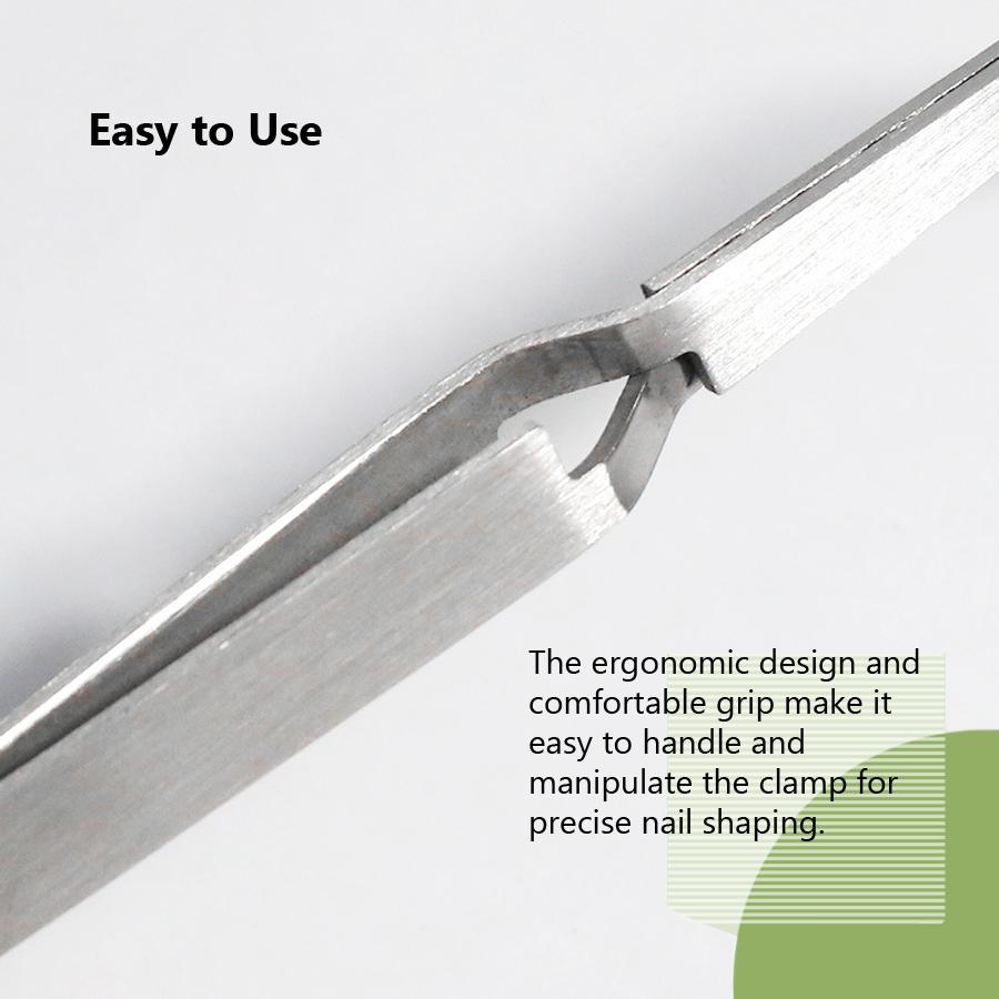 1pc Nail Art Tweezers Clip Rhinestones Picker Nail Tips Sculpture Tweezers Multi-Functions Manicure Tool