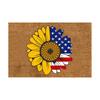 Independence Day Decorative Door Mat - Indoor Outdoor Carpet Home Floor Mat - Rubber Entrance Bathroom