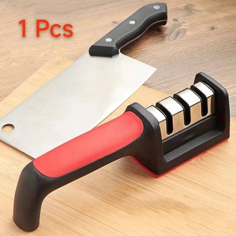 

Быстрая заточка Точилка для ножей Бытовая кухонная Портативная Многофункциональная Ручная Быстрый заточной камень Нескользящая конструкция L