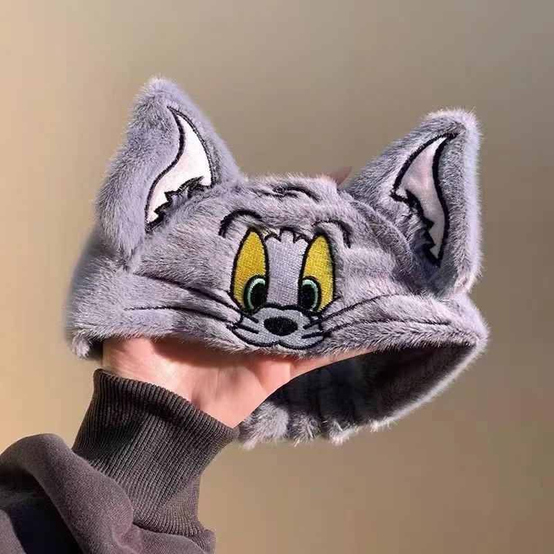 

Том и Джерри Осень и Зима Милый Мультяшный Кот и Мышь Резинка для Волос Повязка на Голову