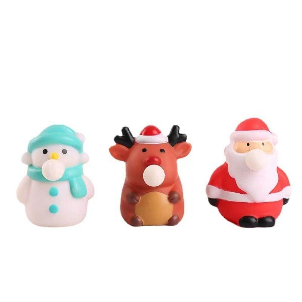 Kids Anti Stress Snowman Christmas Creative Gift Sensory Toys Fidget Toy Squeeze Toys Kids Toys
