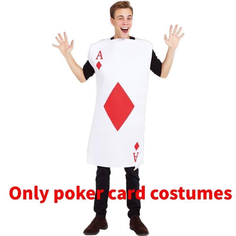 A Blocks Spades A And Hearts K Poker Cards Costumes For Halloween Up Dress