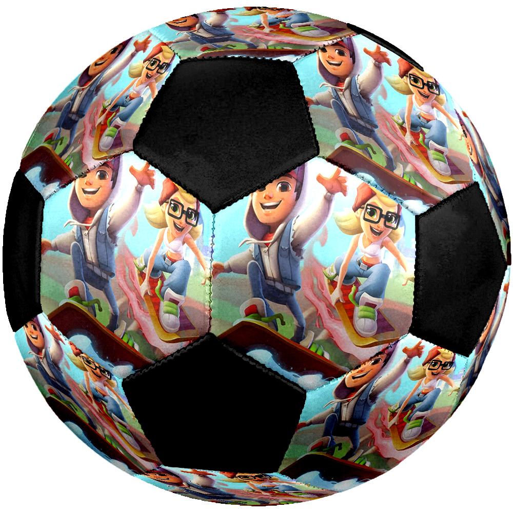 Subway Surfers Theme Size 5 Soccer Ball, Suitable for Both Indoor and Outdoor Matches, a Gift Suitable for Everyone.