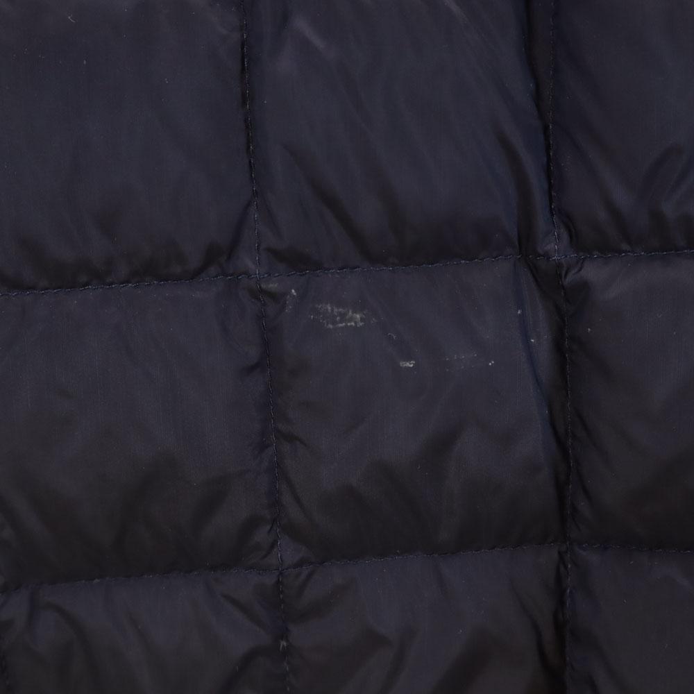 TAION Knit Switching Down Jacket M Navy Women Used