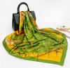 Women's Baotou Artificial Silk Satin Silk Scarf 90cm Printing Square Scarf Silk Scarf