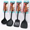 Multi-Color Silicone Wooden Handle Kitchenware Set Non Stick Pot Spatula And Spoon Cooking Utensils, Heat-Resistant