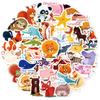 300 Small Animal Stickers for Children's Cute Student Stationery Suitcase Stickers