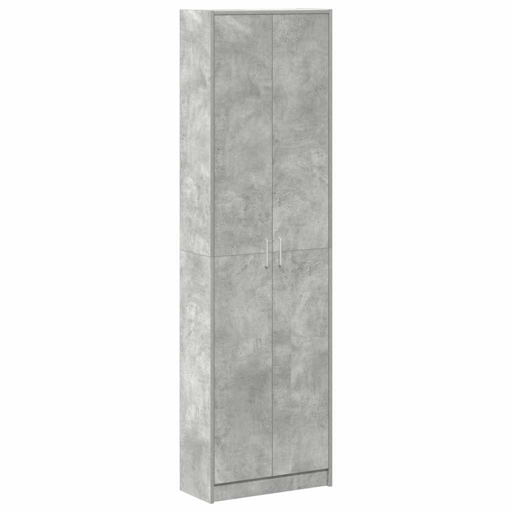 Wardrobe Concrete Grey 55 x 25 x 189 cm Particleboard