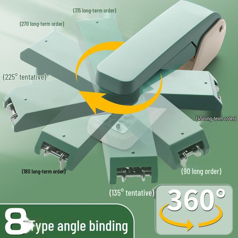 Rotatable Large Stapler for Students & Office - Labor-Saving, Thick-Binding Tool