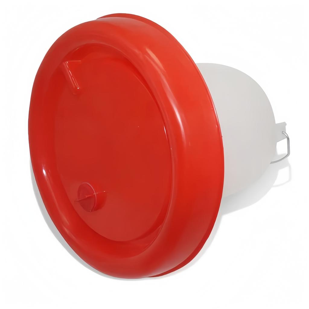 4L Chicken Coop Water Dispenser Thickened Chicken Auotmatic Waterer Dispenser Drinker Poultry Plastic Drinking Bucket Livestock