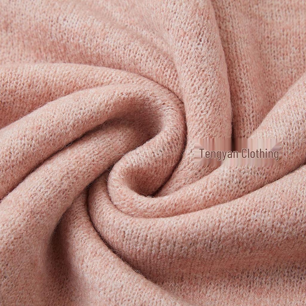 Cute Christmas Old Man Head Knit Pullover Sweater - 2026 Fashion