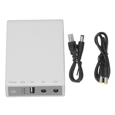 Uninterruptible Power Supply Mini UPS 10400mAh USB 5V DC 9V 12V Output DC 5V Input for Camera
