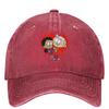 L-Loud Houses Family Cartoon Denim Baseball Cap Outdoor Gym Trucker Hat Summer Women Unisex Classic Design Baseball Caps