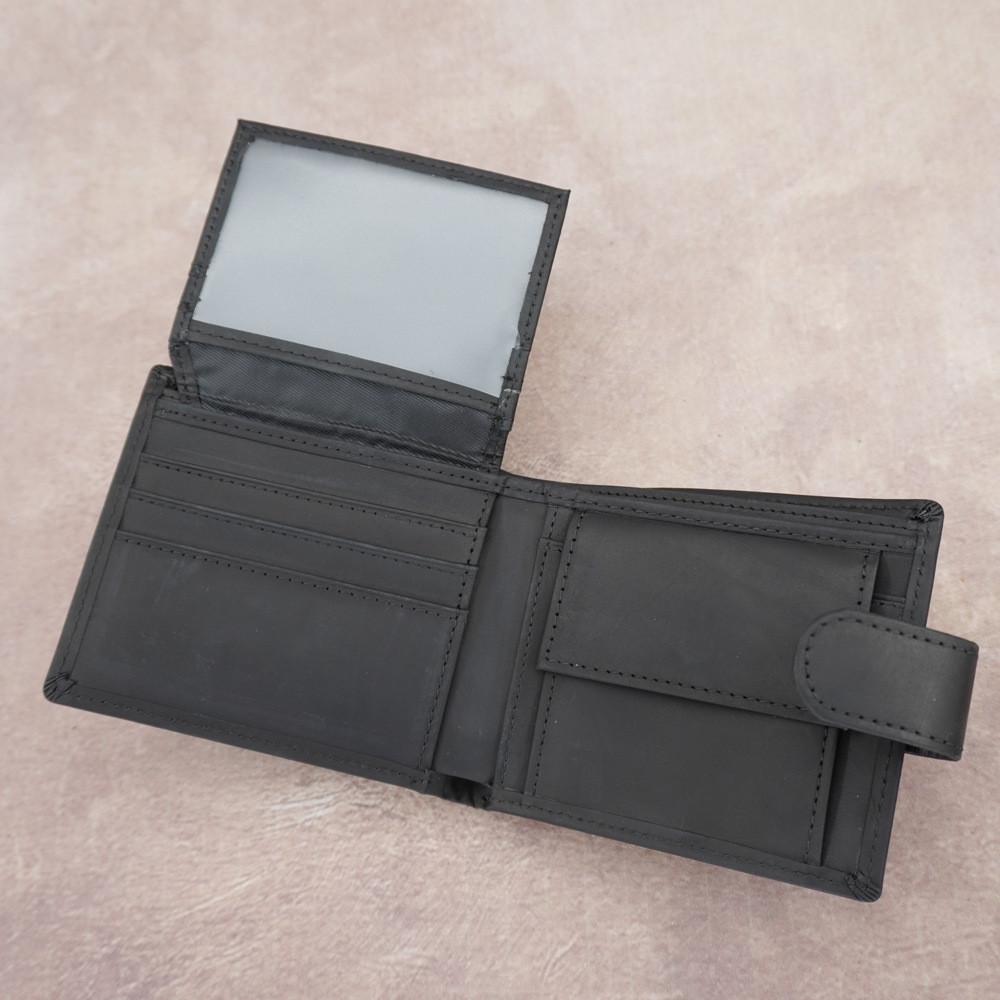 

2025 Men s Retro Trifold Dark Brown Business Wallet Multi-Card Slots Genuine Leather Short Wallet Ready Stock