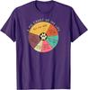 Funny Dog Lover Pie Chart of My Life Graphic Tee Casual Cotton Short Sleeve TShirt