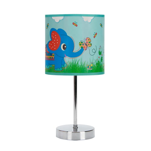 Lampka Stołowa Dla Dzieci 25W Niebieska Nuka E14 Ideus 03649