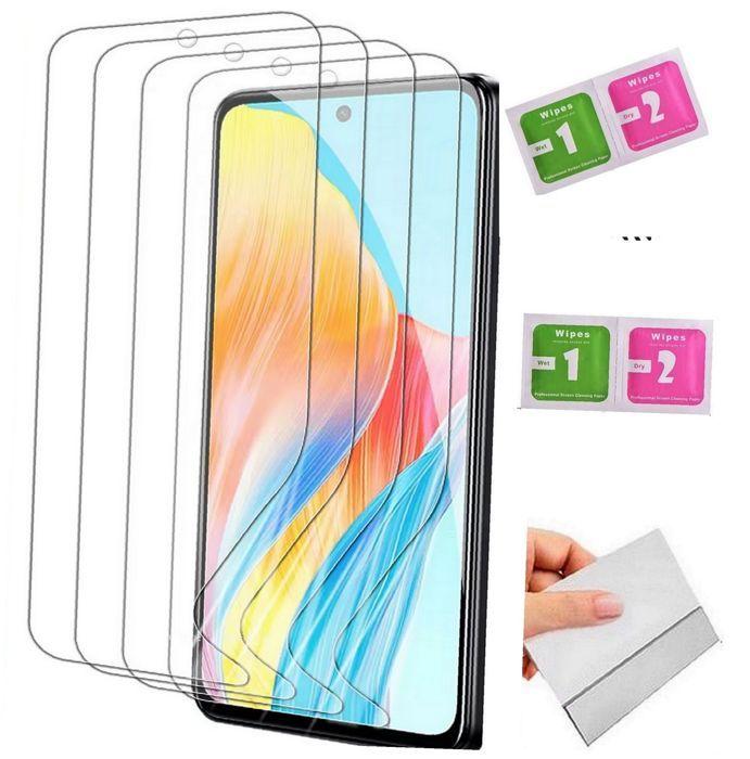 AILIKA- Films protection écran pour smartphone téléphone Motorola Edge 20 Pro (x4), hydrogel HD, anti-traces, confort visuel, ajust