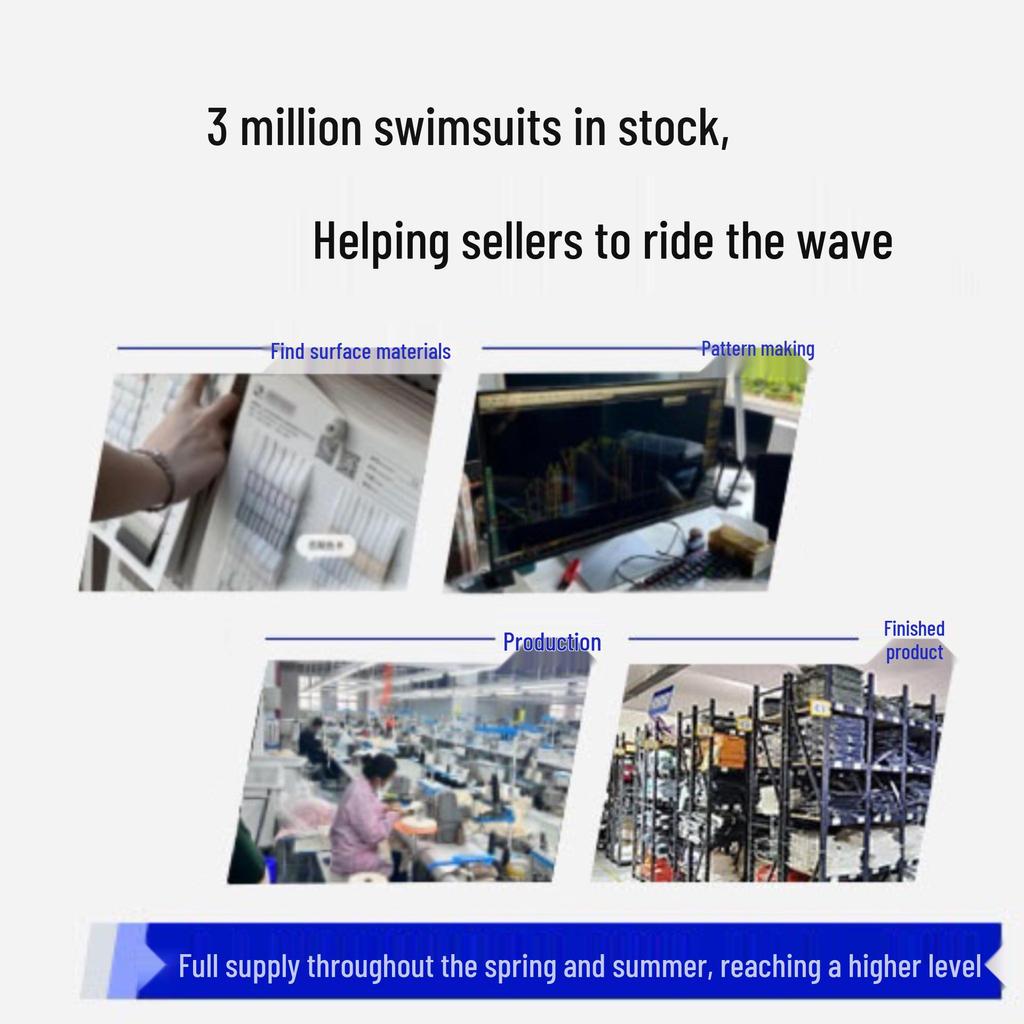 2025 Exclusive Thai-Vietnamese Women's Slimming Tummy-Covering Bikini: Sexy Four-Piece Split Set for Vacations and Hot Springs