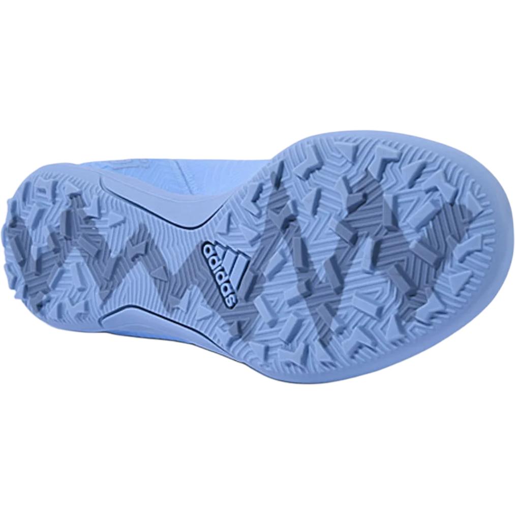 Adidas Synthetic Leather Nemeziz Comfortable Versatile Shock Absorbing Durable Low Top Soccer Shoes Kids Soccer Shoes Blue DB2395