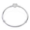 Big Sale Handmade Pan Bracelets for Women Original 925 Sterling Silver Heart Snake Chain Bangle Bracelet DIY Jewelry Fit Beads