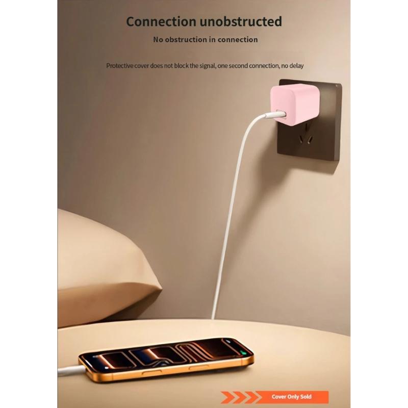 Silicone Protective Case For 45W Dedicated Model Charging Block Impact Scratch And Dust Resistance Ensuring Safety