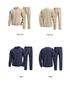 Men's Casual European-Style Elastic Suit Set - Spring/Autumn