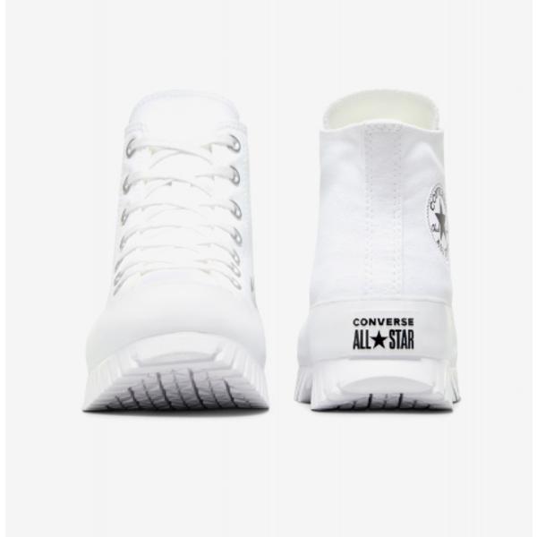 Converse High Top Canvas Sneakers White A00871c