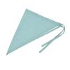 COLORFUL CANDY STYLE Kids Apron Set (150-170cm) with Bandana & Tote Bag, Water Repellent No-Iron Dusty Turquoise Solid Color for School Cooking DIY