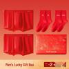 Mao Ren Men's Red Zodiac Year Boxer Briefs & Socks Gift Set