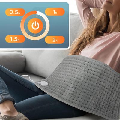 Heating Pad Heated Blanket with 10 Temperature Warmer,Comfortable,Heat Mat for Abdomen