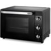 Mini-oven - Fan-assisted Heat - DELONGHI - EO 40112.BK - Black - Double-glazed Door - 40 L - 51.5 X 44 X 36 Cm - 2000 W