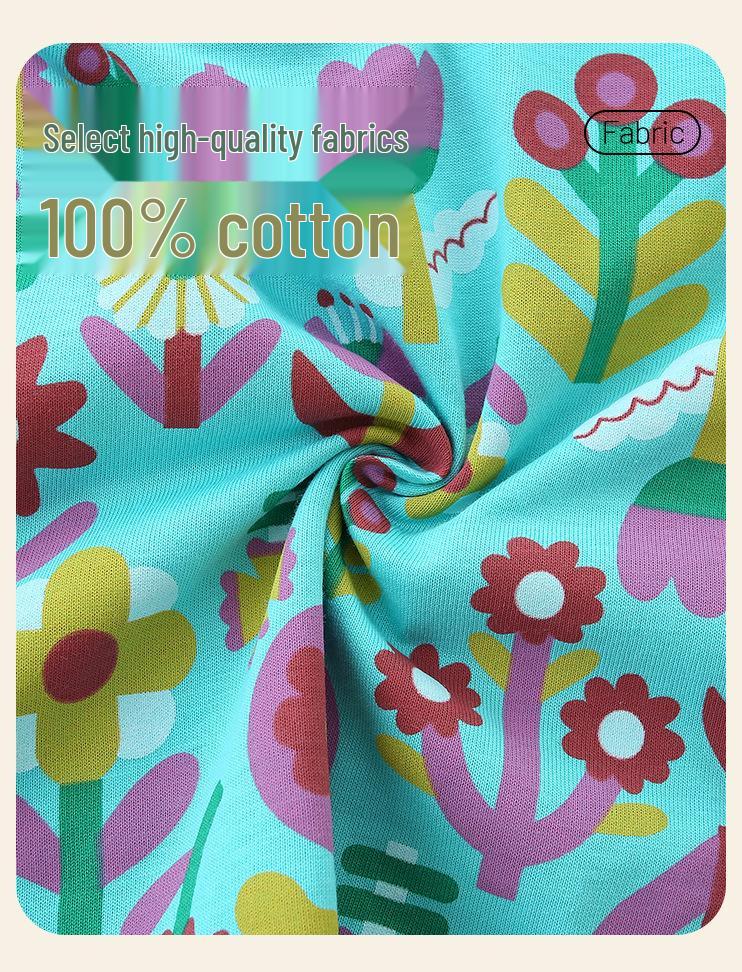 European Style Autumn Floral Princess Dresses for Girls - New Arrival Children's Clothing