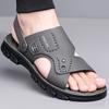 Sandals Men's New Summer Outer Wear Foot Cover Soft Sole Beach Waterproof and Non-slip Men's Dual-purpose Driving Cool Slippers