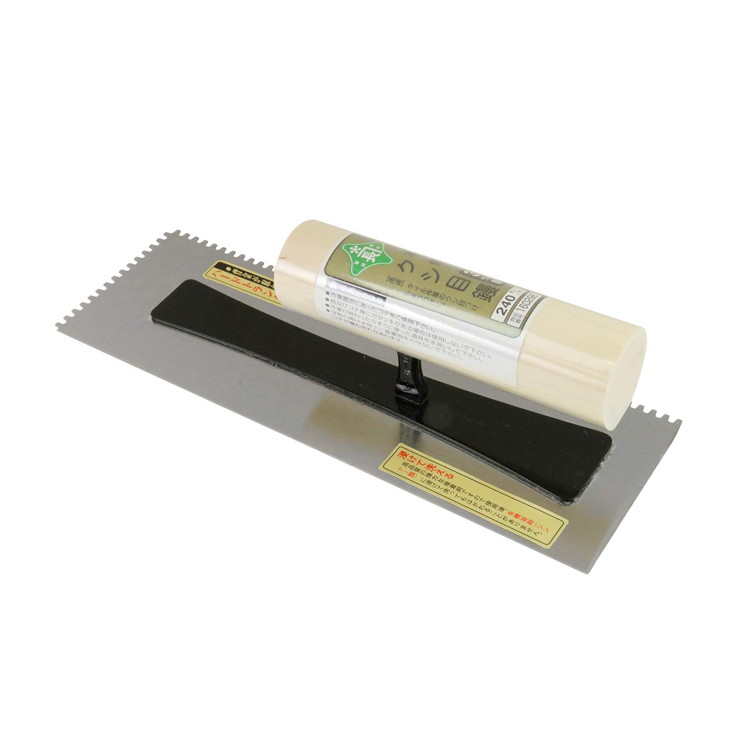 

Midoricho Honyaki Compression 3mm 240mm Trowel, Teeth, 0.5mm Thickness,