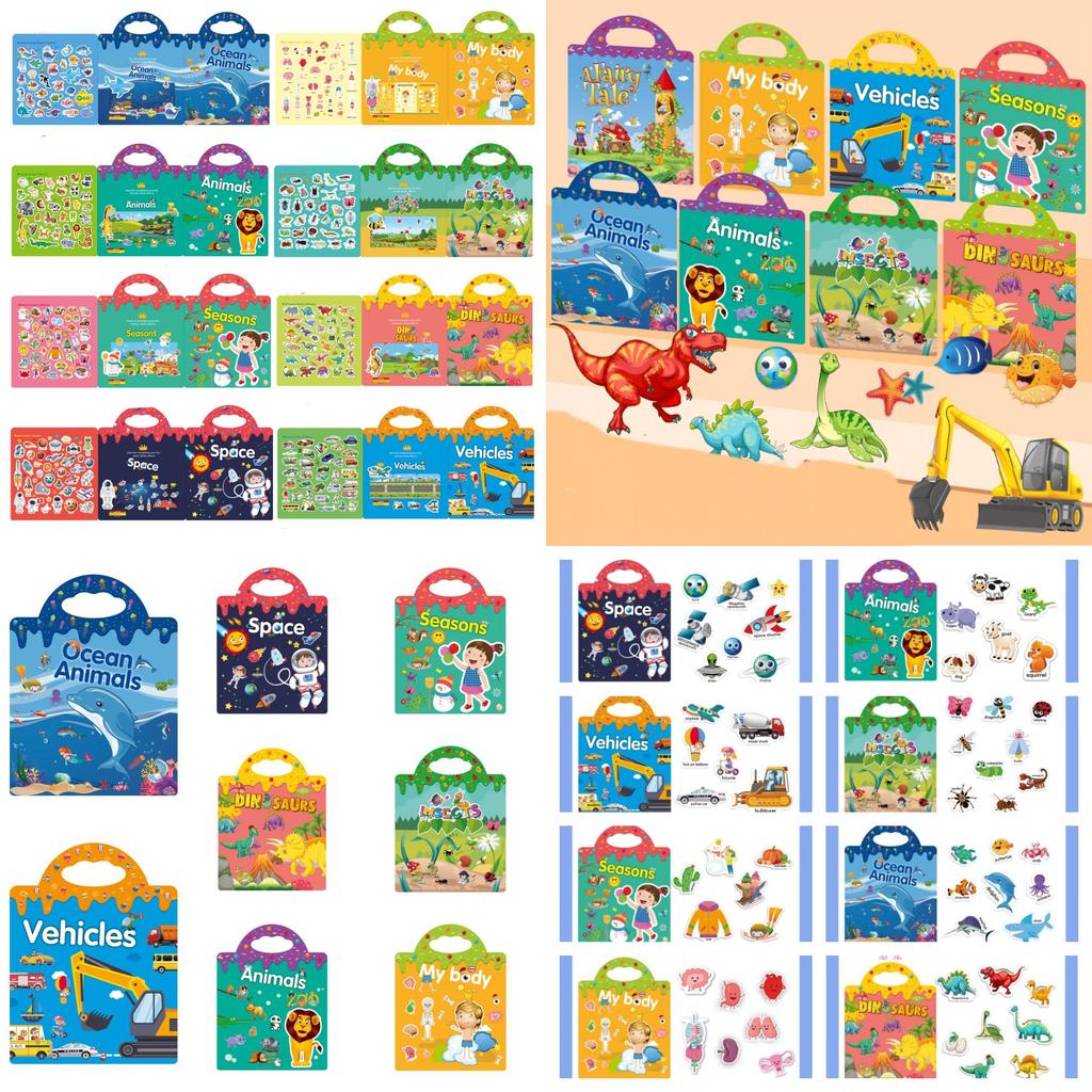 Dinoworld Stickerbuch für Kinder