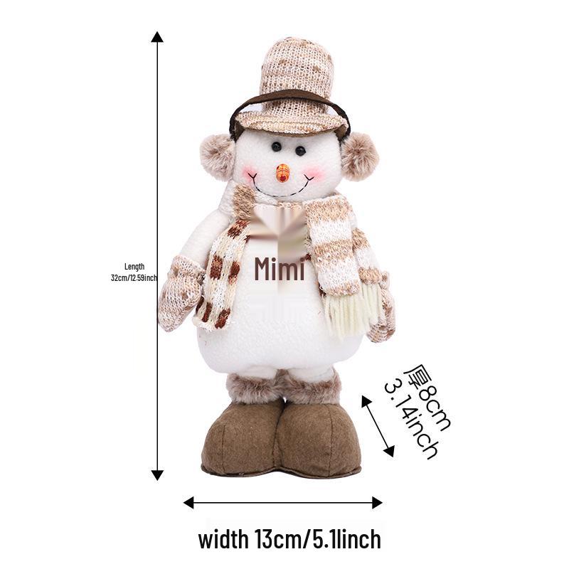 

Плюшевая игрушка снеговик с розовыми пайетками: Выдвижное рождественское украшение для окон