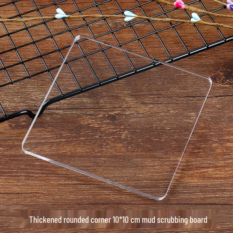 Four-Piece Polymer Clay Tool Set with Seven Detail Needles for Sculpting