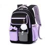 2026 New Large Capacity Nylon School Backpack for Girls Fashion Bow Candy Colored School Bag Bookbags Teenage Travel Backpack