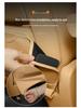 S9 Passenger Side Anti-Kick & Anti-Dirt Mat, Nappa Leather Zero-Gravity Rear Seat Protector