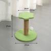 Cat Tree Tower Cat Scratching Post with Interactive Ball Toys and Plush Mouse for  Cat Play