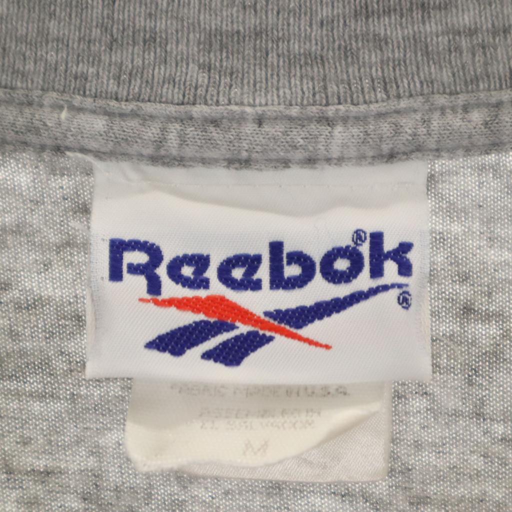 Reebok Short Sleeve T-shirt M Gray Men's Used