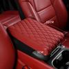 Car Armrest Pad: Leather, Universal, All-Season, Ergonomic Elbow Support Pillow.