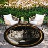 Cartoon Print Round Area Rug,Carpet Rug for Living Room Bedroom Sofa Playroom Decor,Non-slip Floor Mat