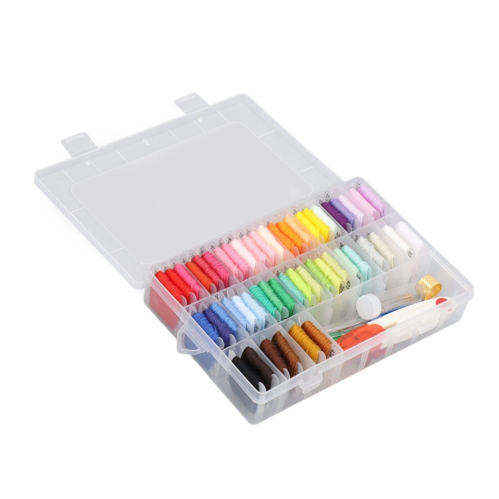 Organizer Storage Cross Stitch Thread Bobbins Embroidery Kit Embroidery Floss Set  Crafts