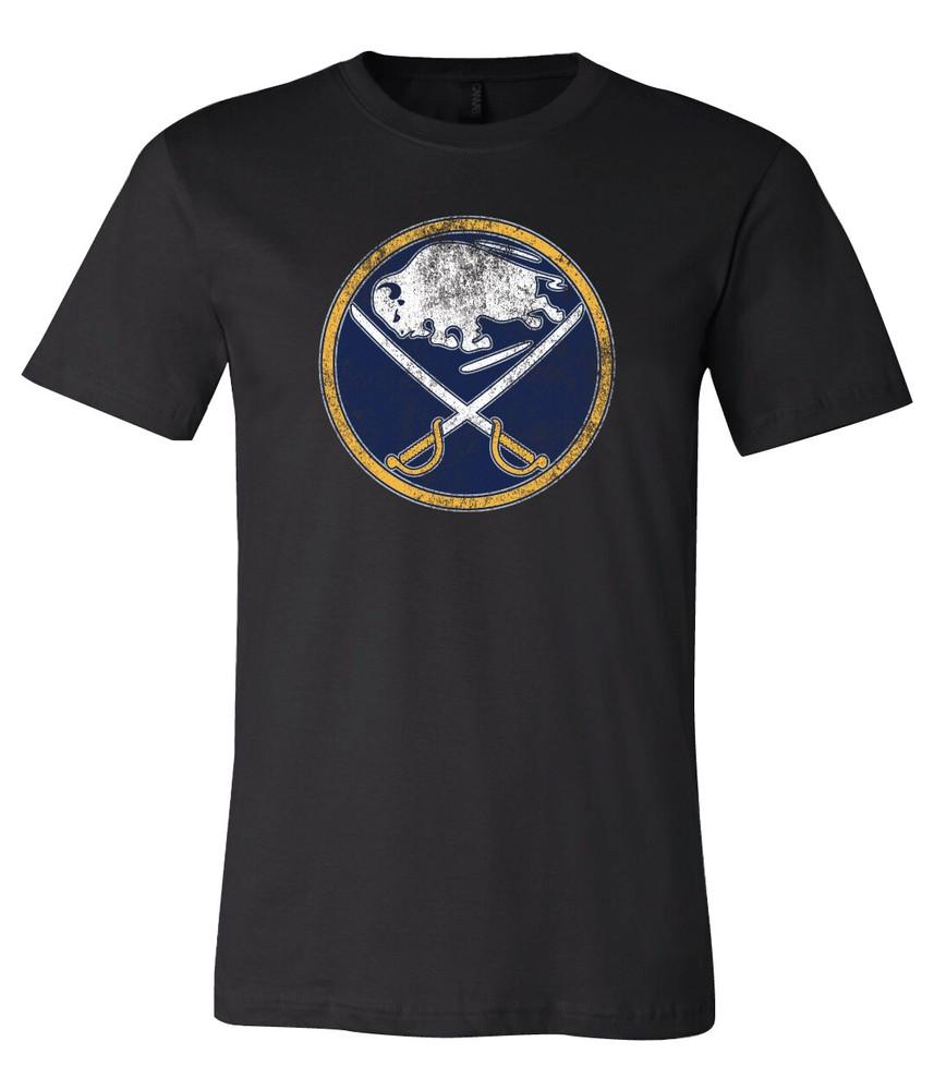 Buffalo Sabres Distressed logo shirt S-6XL Tracking Unisex T-Shirt L 1990₽